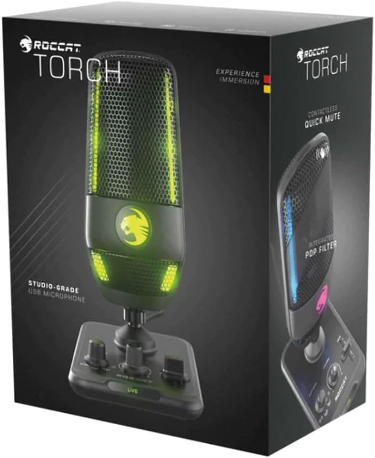 ROCCAT Torch Studio-Grade USB Microphone - HD Sound - Image 2